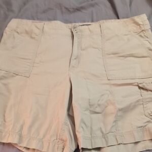 Eddie Bauer Women's Tan Cargo Shorts